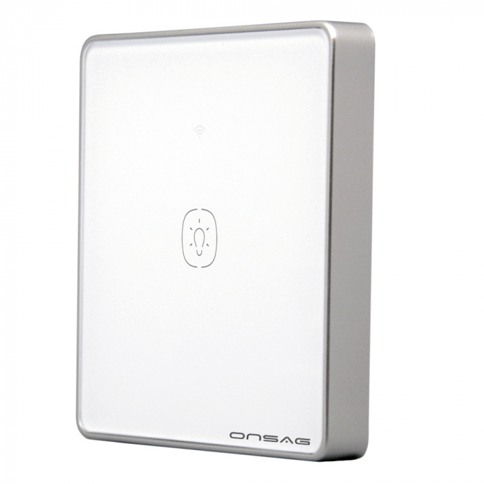 Intrerupator Smart ZigBee Onsag Luxury ZS1 Pro White fara cablu CR2032 [3]