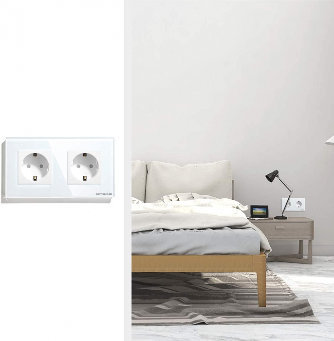 Priza Smart WiFi dubla Onsag X302 White [4]
