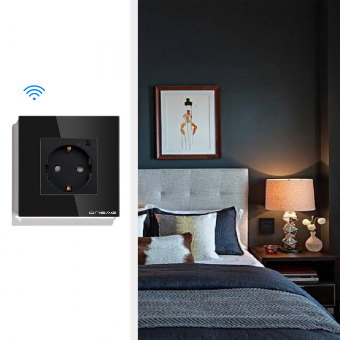 Priza Smart WiFi Onsag X301 Black [5]