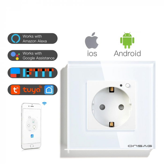 Priza Smart WiFi Onsag X301 White [3]