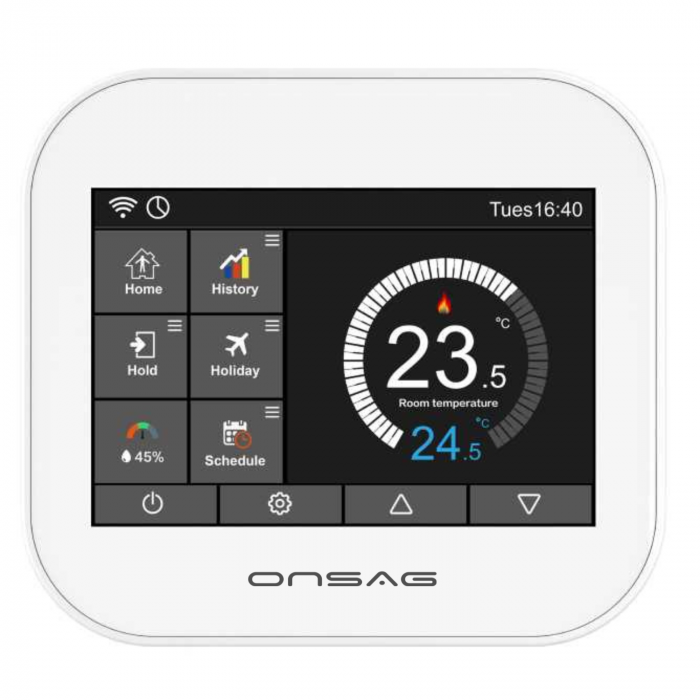 Termostat Smart WiFi Onsag Luxury 6 HD [6]