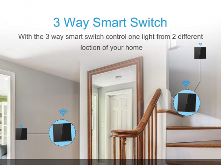Intrerupator Smart cap scara Onsag Luxury X805 Black [2]
