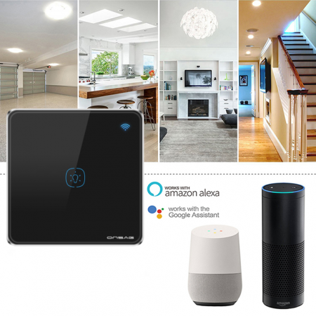 Intrerupator Smart cap scara Onsag Luxury X805 Black [6]