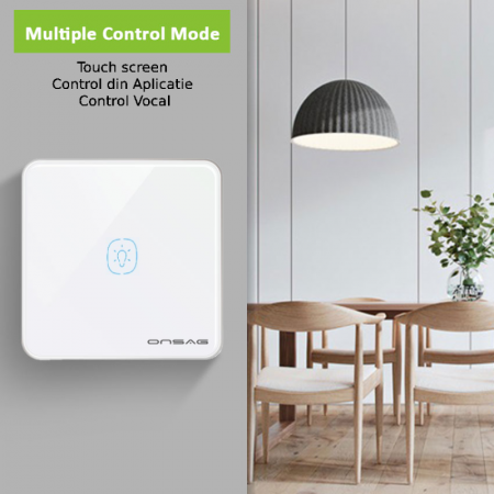 Intrerupator Smart Onsag Luxury X801 Pro White [6]