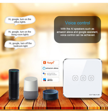 Intrerupator Smart Onsag Luxury X803 V2 Pro White [8]
