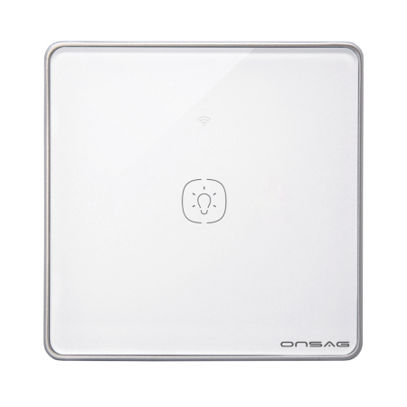 Intrerupator Smart ZigBee Onsag Luxury ZS1 Pro White fara cablu CR2032 [4]