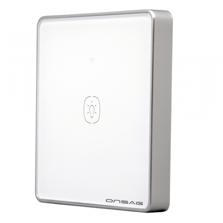 Intrerupator Smart ZigBee Onsag Luxury ZS1 Pro White fara cablu CR2032 [2]