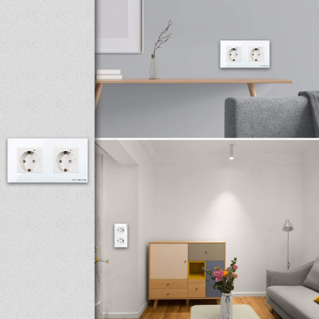 Priza Smart WiFi dubla Onsag X302 White [1]