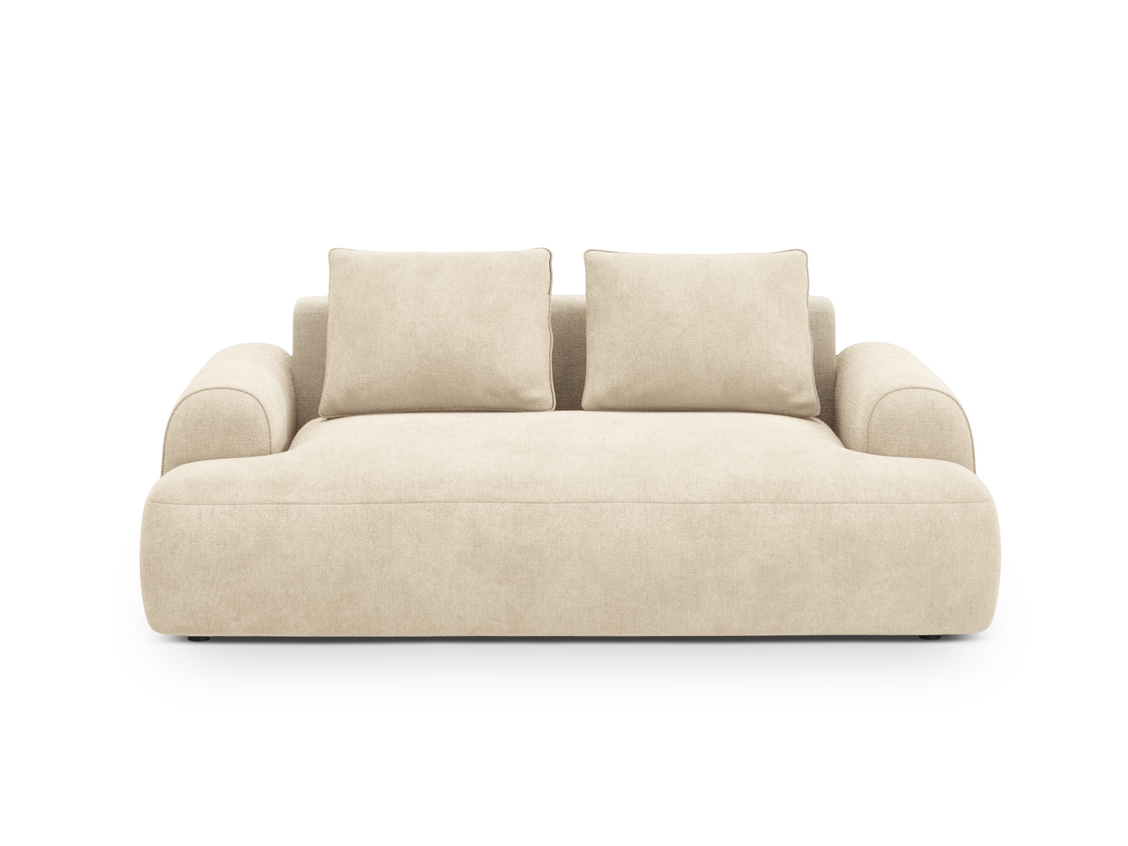 Canapea Calma cu tapițerie din catifea