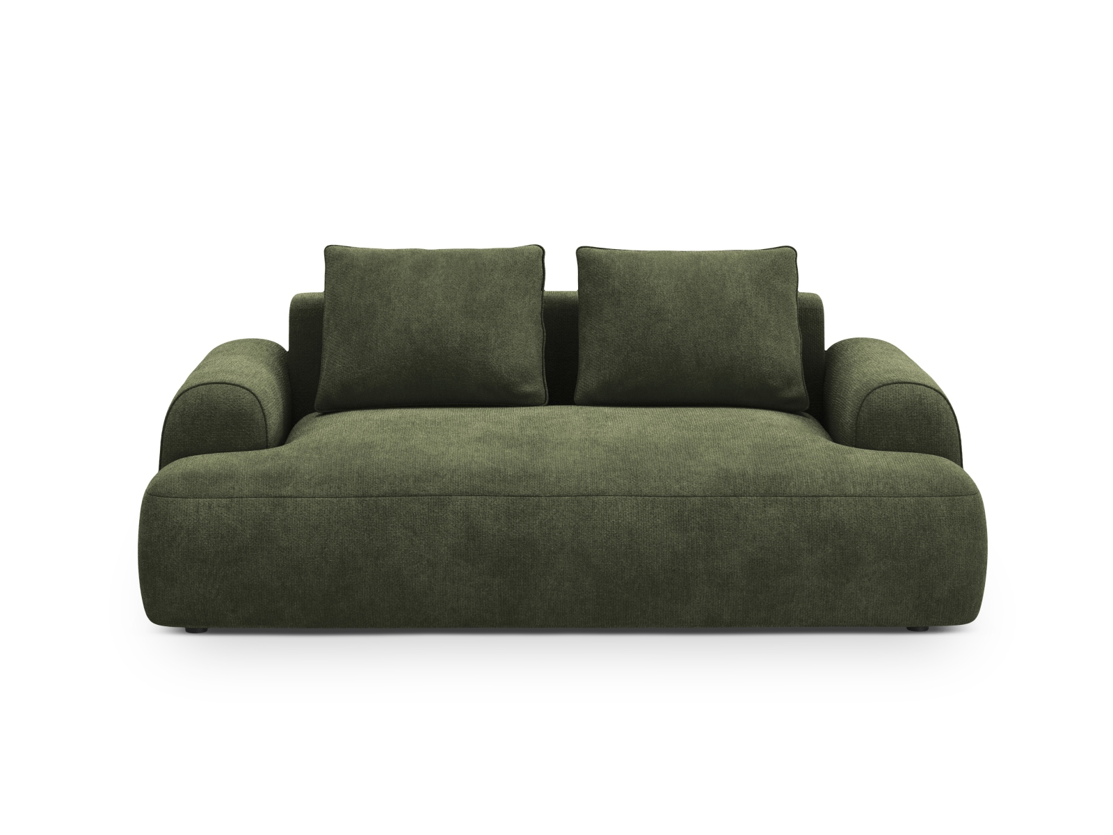 Canapea Calma cu tapițerie din catifea