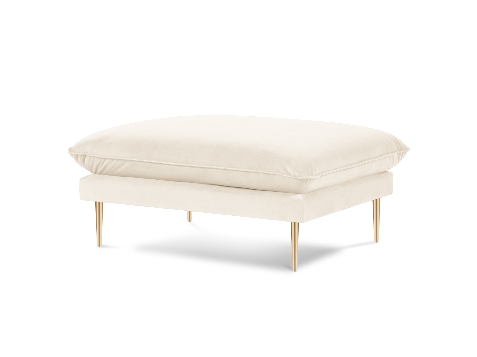 Puf Vienna cu tapițerie din catifea