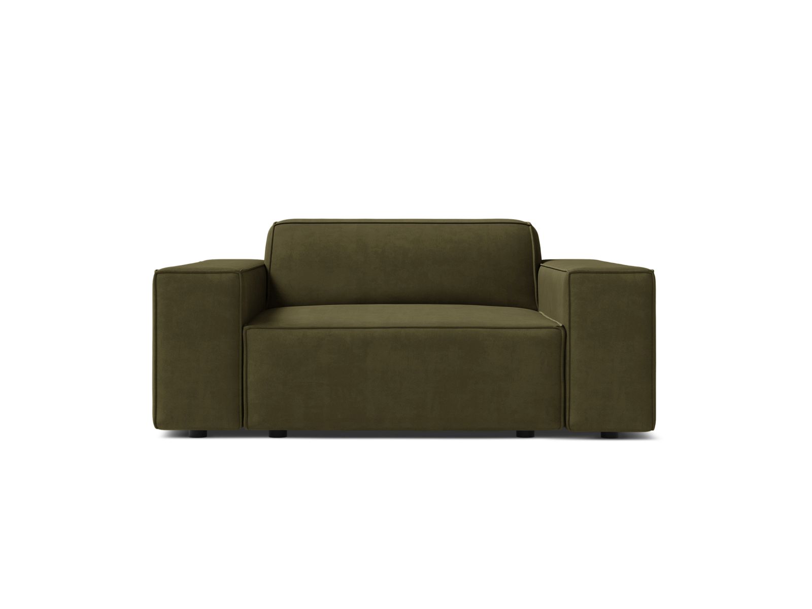 Fotoliu Jodie cu tapițerie din catifea