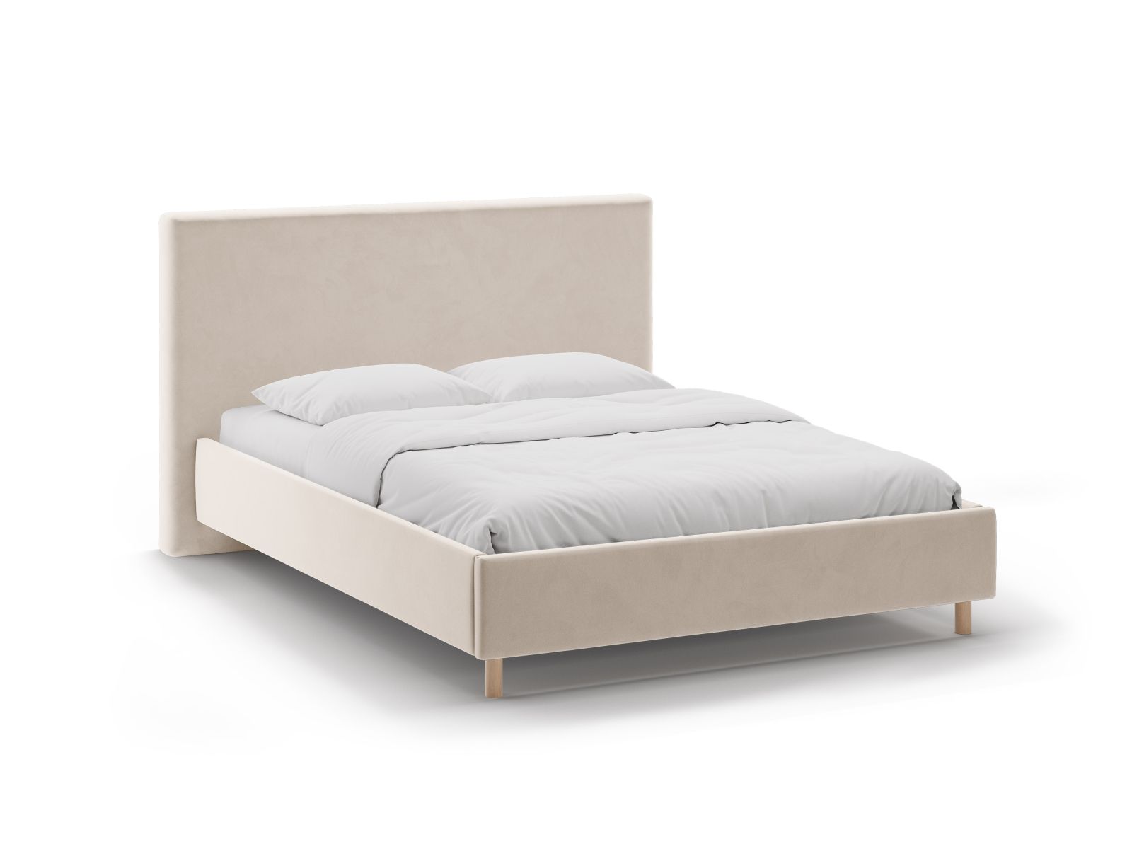 Pat Eloise cu tapițerie din catifea