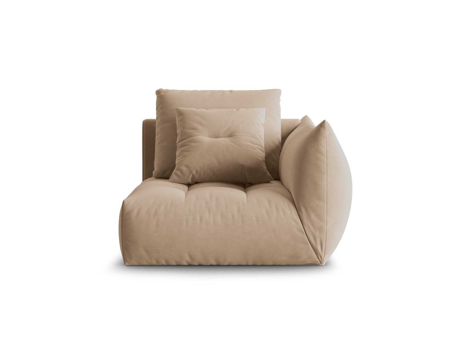 Modul Bloom cu tapițerie din catifea