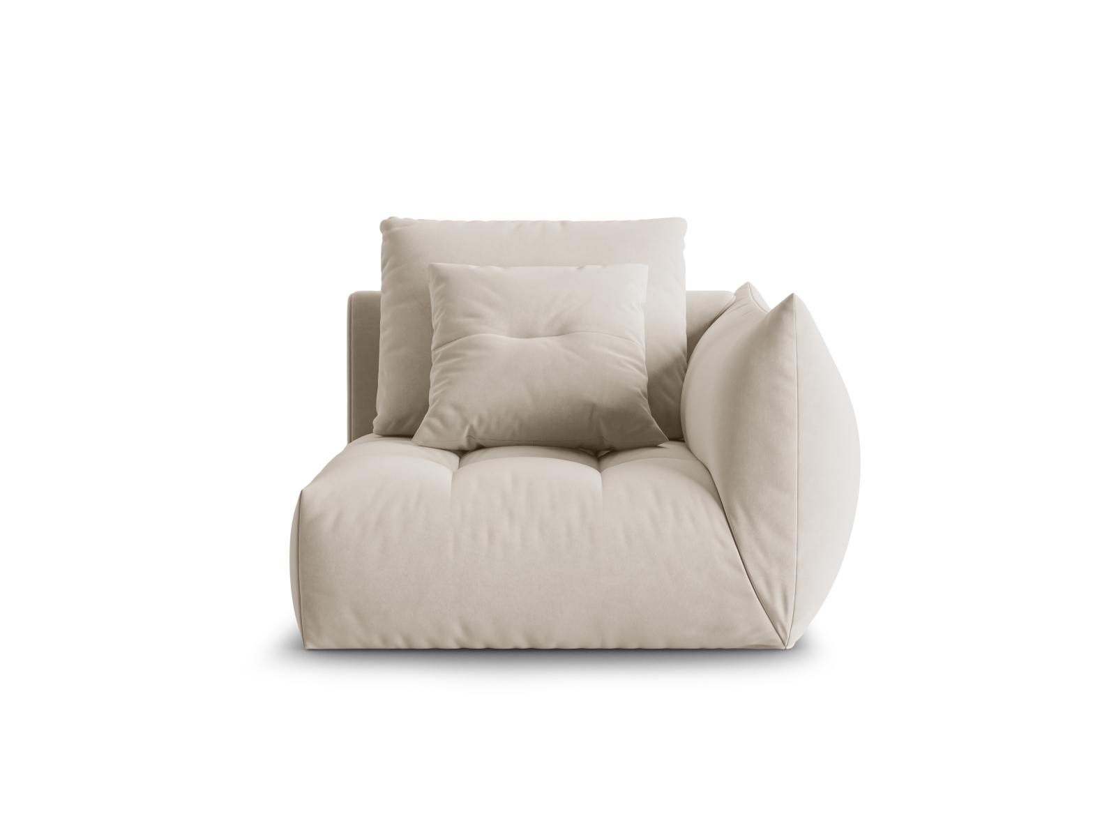 Modul Bloom cu tapițerie din catifea