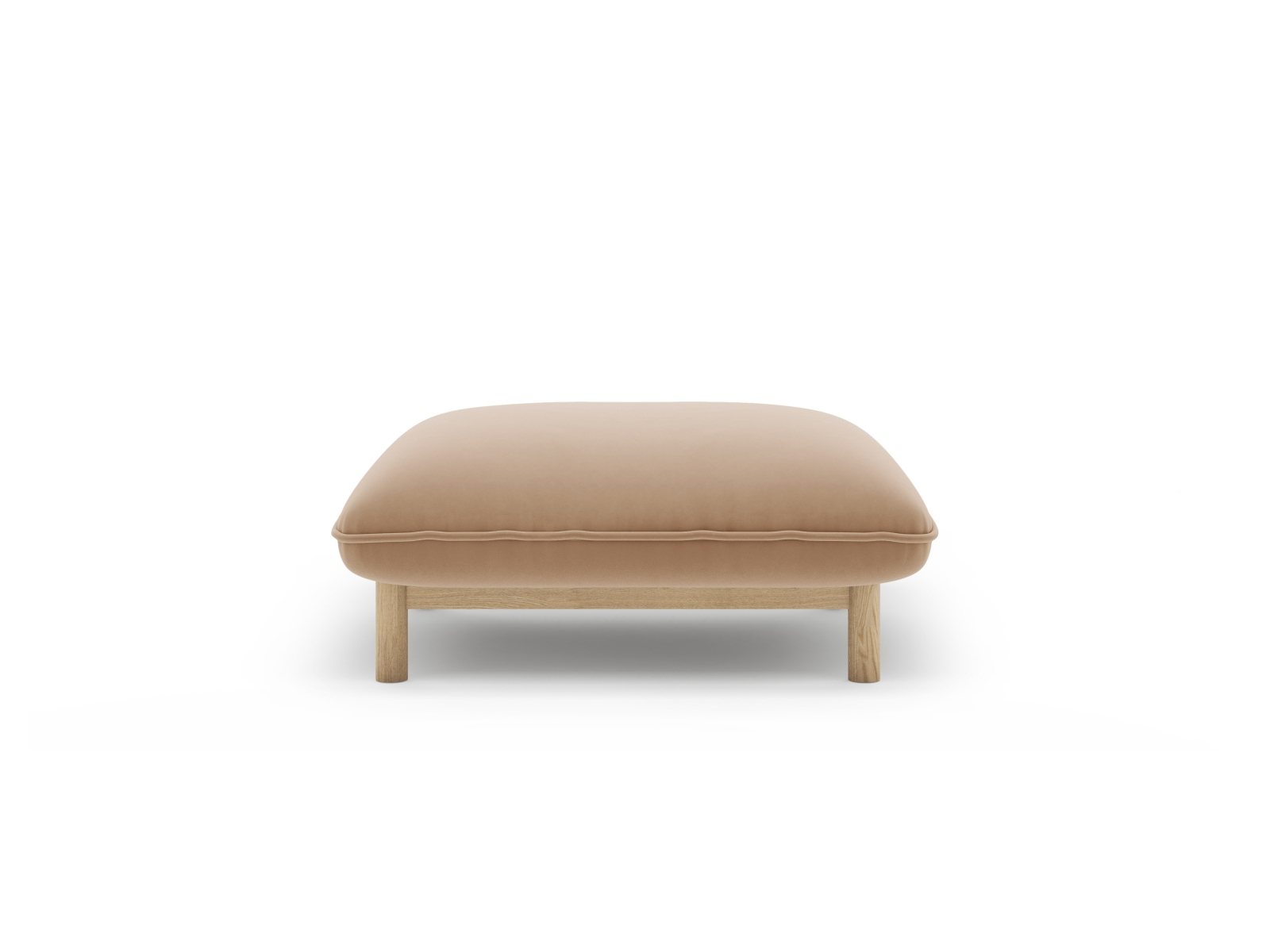 Puf Ada cu tapiterie din catifea