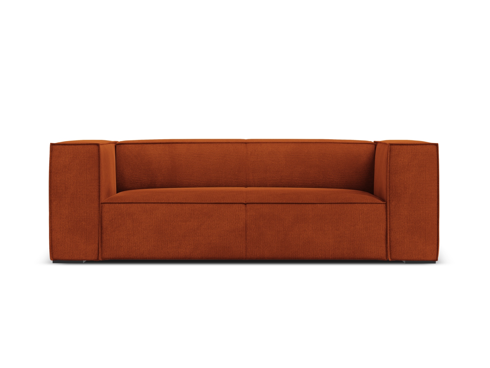 Canapea cu 2 locuri Madame cu tapițerie din țesătură structurală