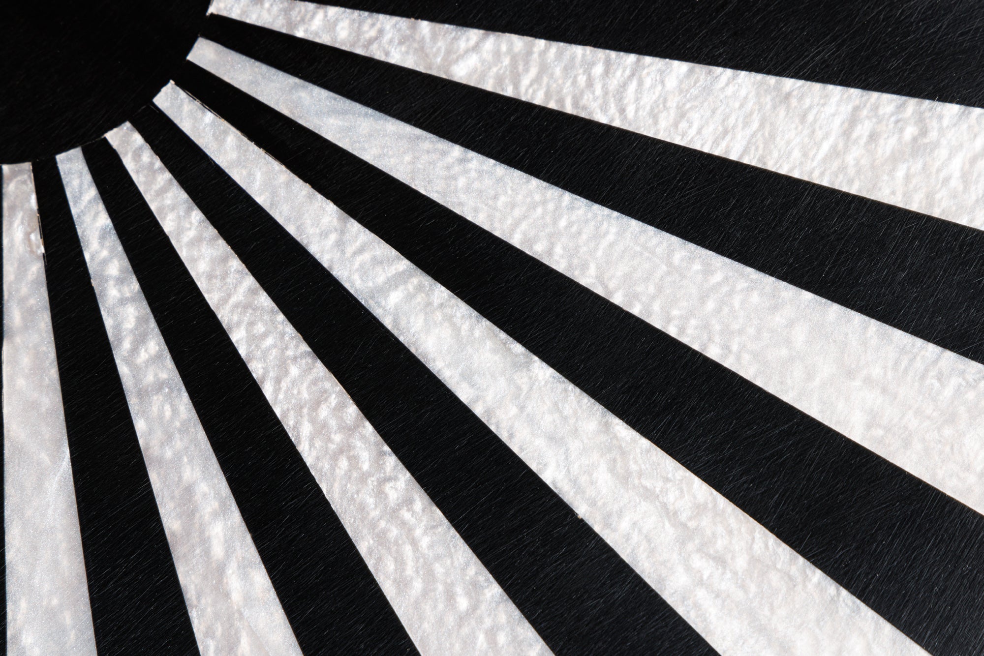 Masă laterală HARMONY NATURE 55cm negru alb auriu [4]