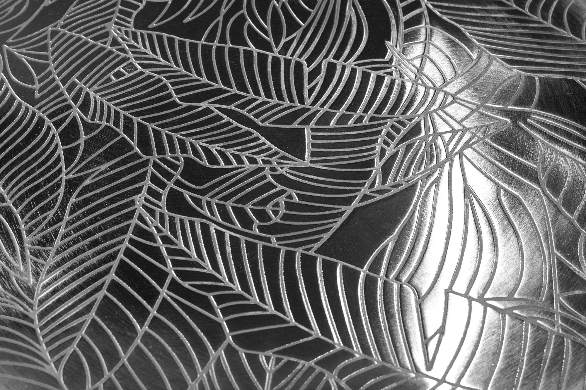 Masuta laterala CASABLANCA 50cm, tava detasabila,design cu lovitura de ciocan argintiu antic [8]