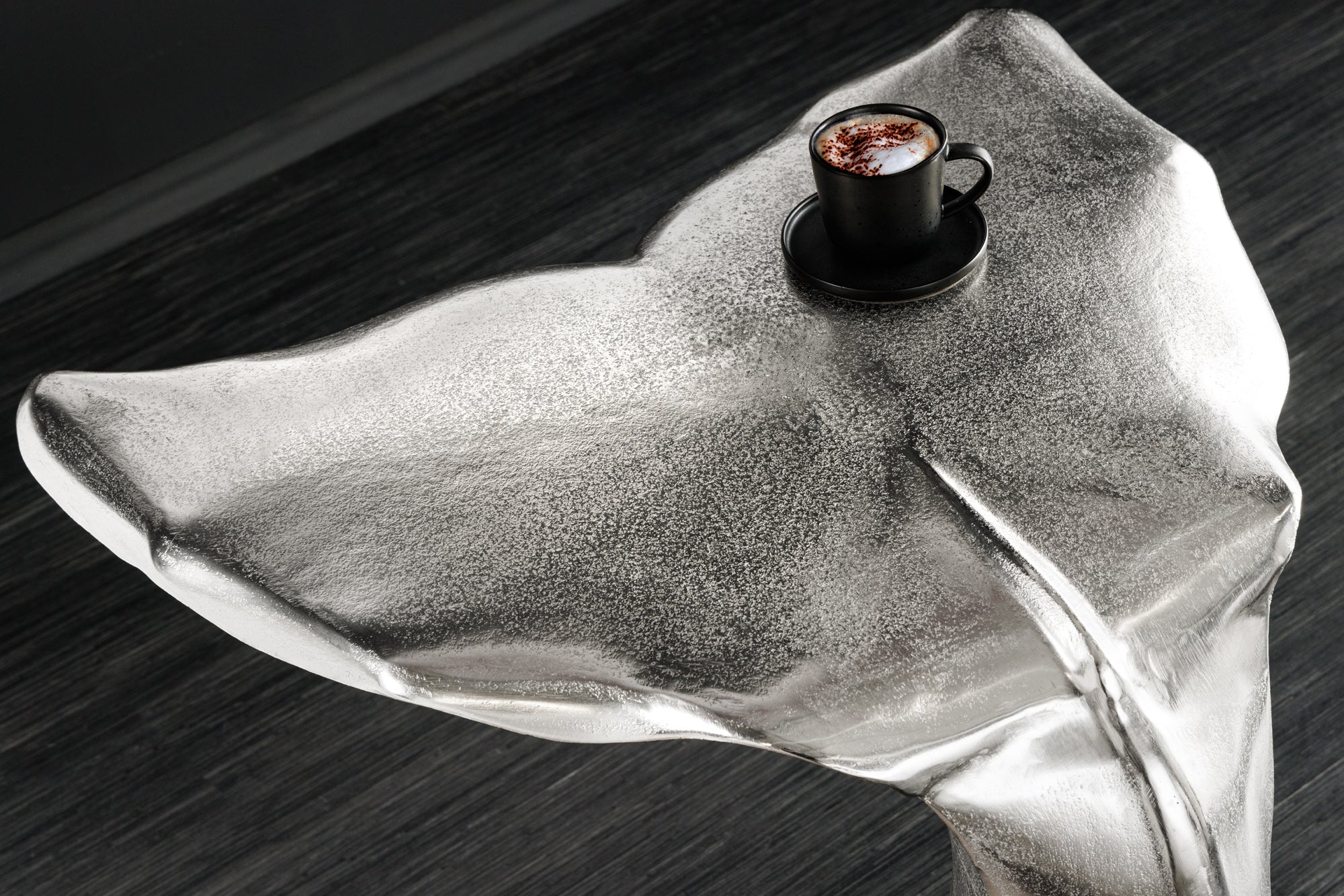 Masă laterală WILDLIFE WALFLOSSE argintie 60cm [5]