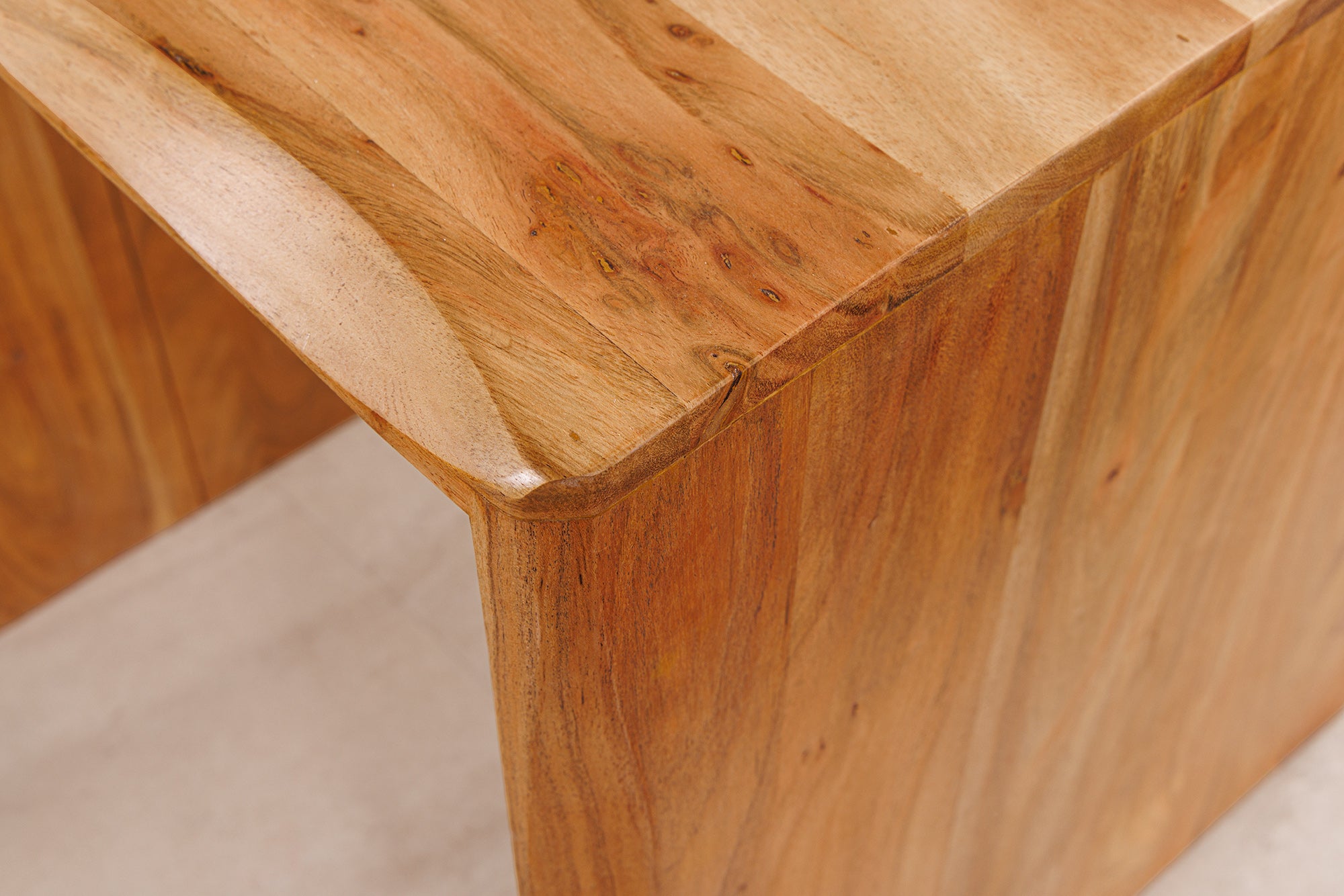 Masă laterală MAMMUT 55cm,Set de 2 ,lemn de salcâm natural [6]