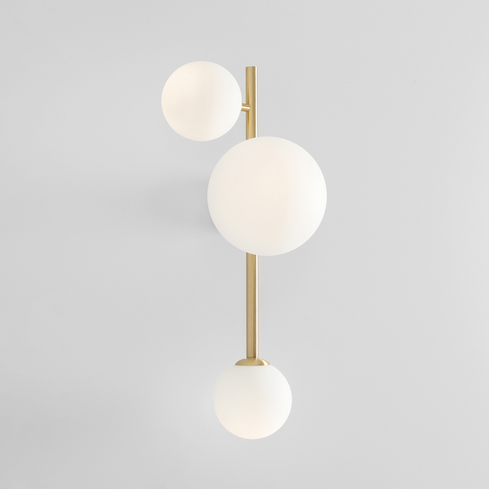 Aplică DIONE 3 becuri BRASS [4]