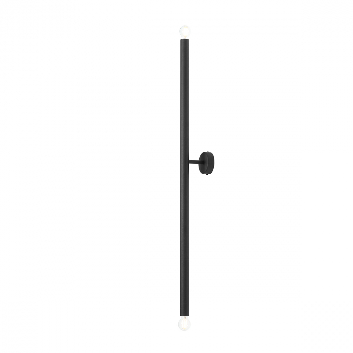Aplică TUBO cu 2 becuri  BLACK L [8]