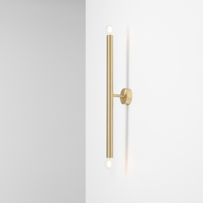 Aplică TUBO cu 2 becuri BRASS S [2]