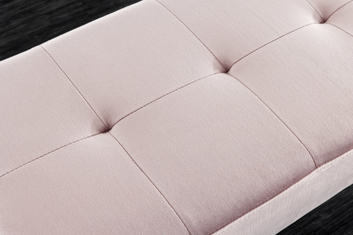 Bancă BOUTIQUE 100 cm catifea roz [5]
