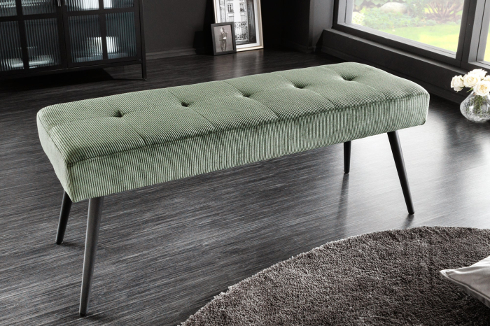 Bancă BOUTIQUE 100 cm, cordon verde [3]