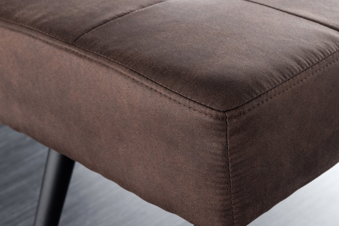 Bancă BOUTIQUE 100 cm microfibră maro [5]