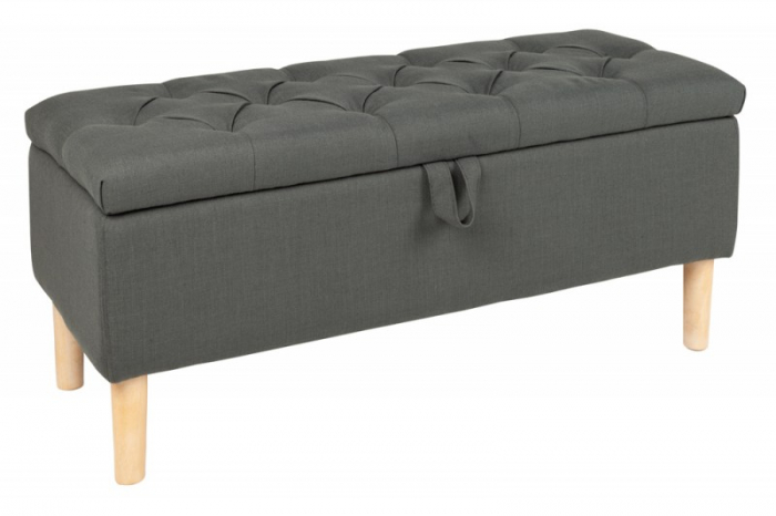 Bancă Chesterfield CASTLE 100 cm cu spațiu de depozitare [8]