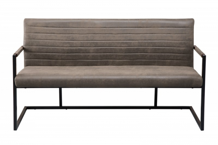 Bancă LOFT 160 cm cu spătar si tapiterie din microfibră [6]