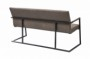 Bancă LOFT 160 cm cu spătar si tapiterie din microfibră [5]
