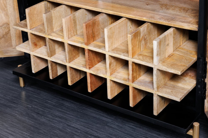 Bar din lemn de mango Mandala 140 cm [9]