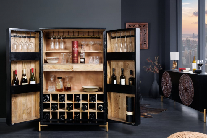 Bar din lemn de mango Mandala 140 cm [4]