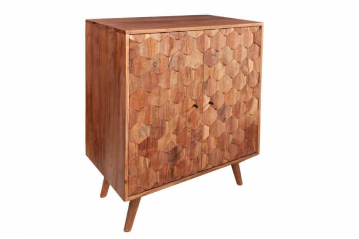 Bar din lemn masiv de salcăm lăcuit Mystic 76 cm [1]