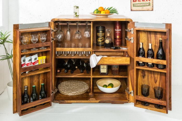 Bar din lemn masiv Goa, 100 cm [4]