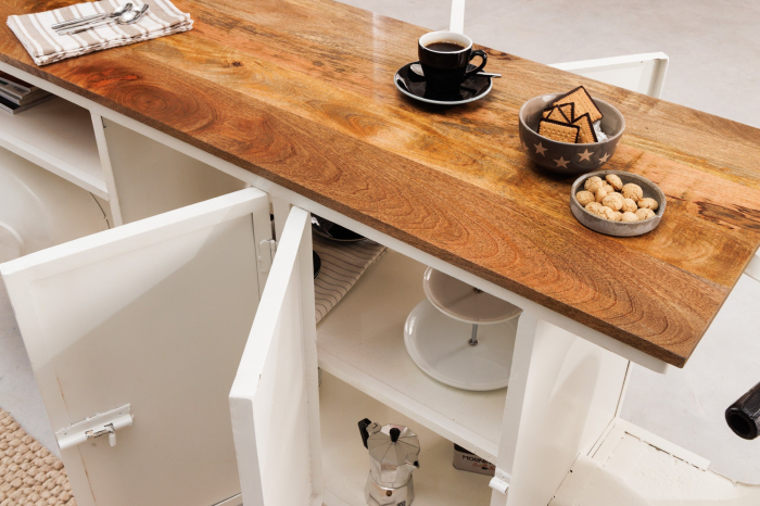 Bar SCOOTER din lemn de mango, 250 cm [6]