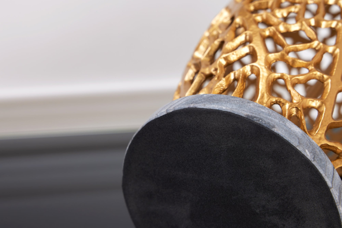 Baza, lampă de masă LEAF 45cm aurie, fără abajur [5]