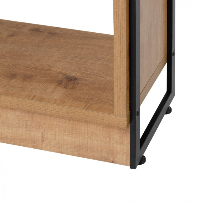 Raft Alfil din MDF și metal 118,50 X 36 X 202,50 CM [8]