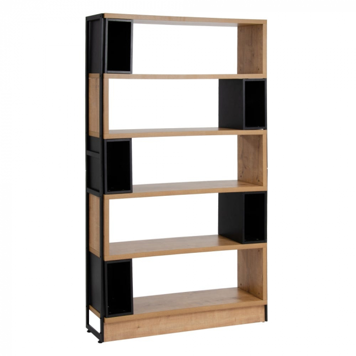 Raft Alfil din MDF și metal 118,50 X 36 X 202,50 CM [1]