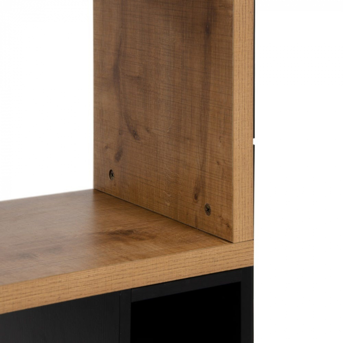 Raft Alfil din MDF și metal 118,50 X 36 X 202,50 CM [5]