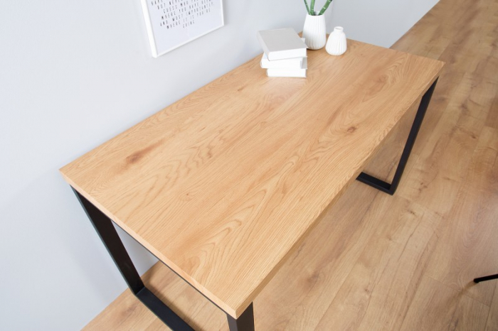 Birou din MDF și cadru metalic Oak, 120 cm [3]