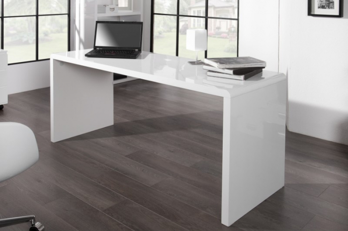 Birou din MDF lucios Fast, 140 cm [2]