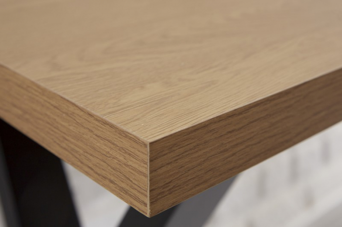 Birou din MDF și cadru metalic Loft, 140 cm [5]