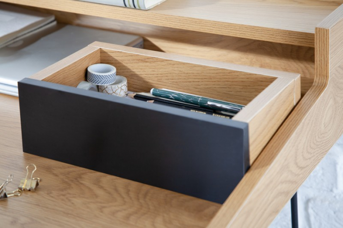 Birou din MDF și cadru metalic Studio 110 cm [5]