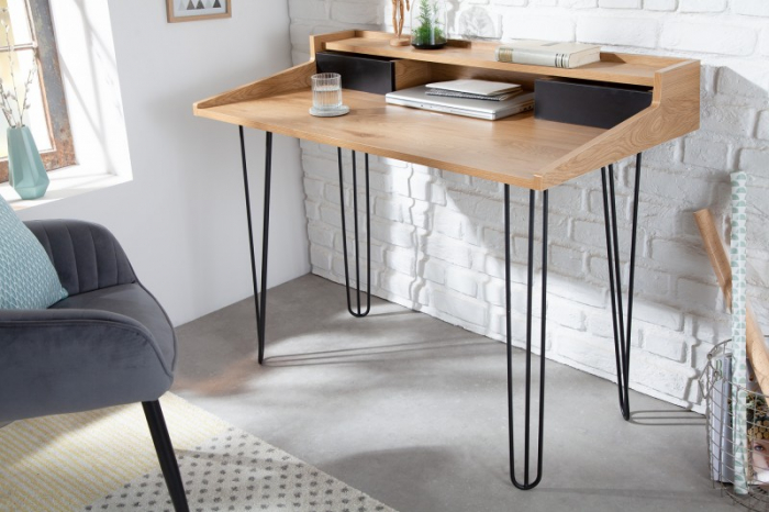 Birou din MDF și cadru metalic Studio 110 cm [2]