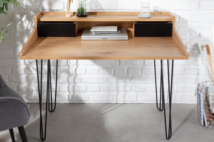 Birou din MDF și cadru metalic Studio 110 cm [4]