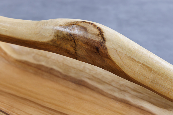 Bol din lemn de tec BALI 60 cm cu mâner [8]